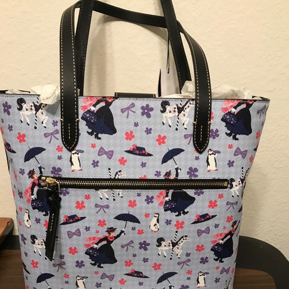 Disney Dooney & Bourke Mary poppins tote - Picture 3 of 3